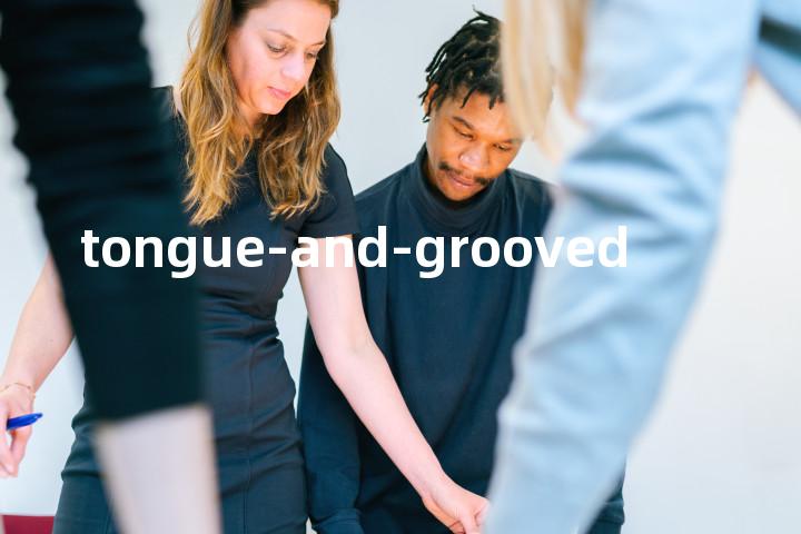 tongue-and-grooved单词图解，单词释义场景配图