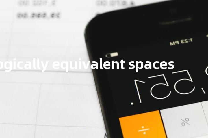 topologically equivalent spaces单词图解，单词释义场景配图