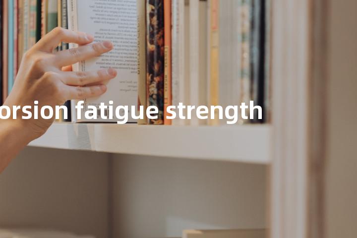 torsion fatigue strength单词图解，单词释义场景配图