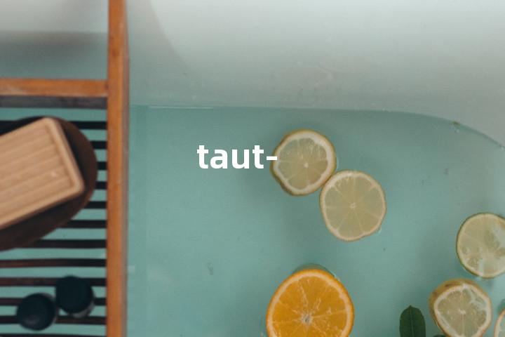 taut-单词图解，单词释义场景配图