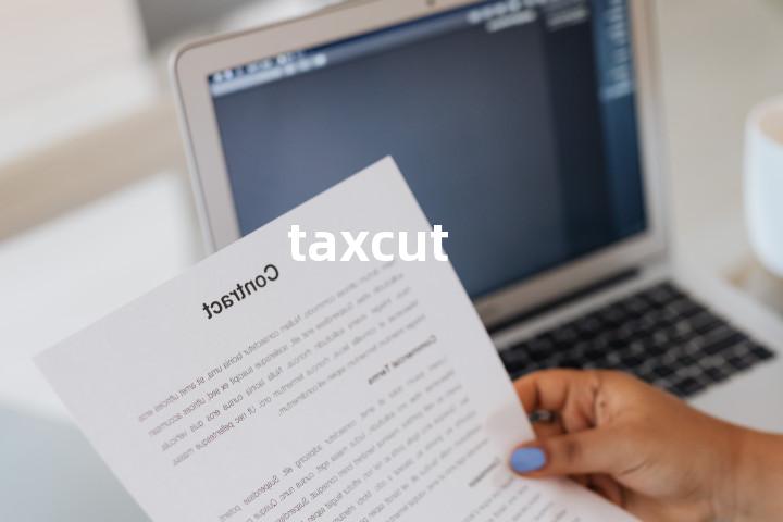 taxcut单词图解，单词释义场景配图