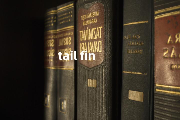 tail fin单词图解，单词释义场景配图