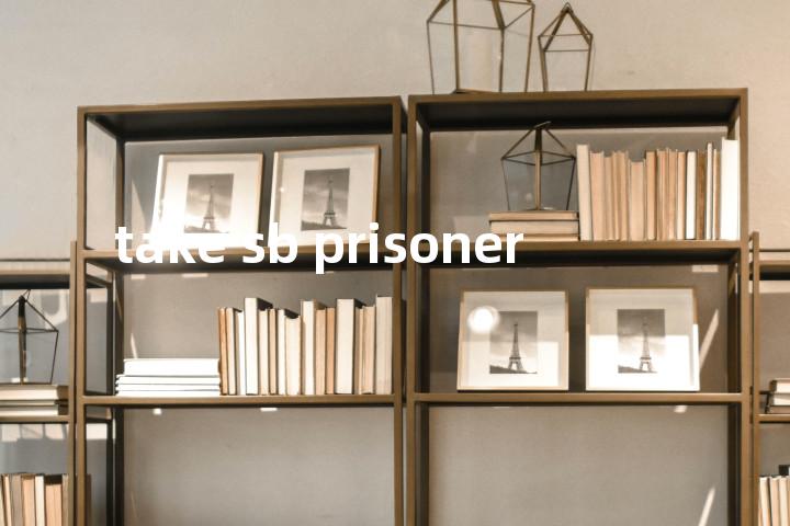 take sb prisoner单词图解，单词释义场景配图
