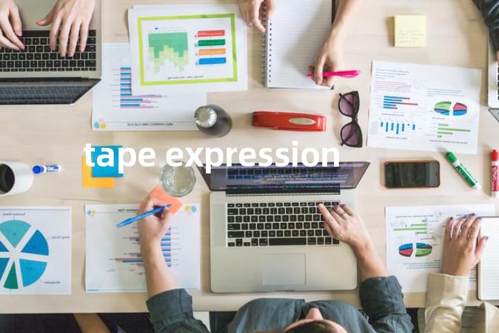 tape expression单词图解，单词释义场景配图
