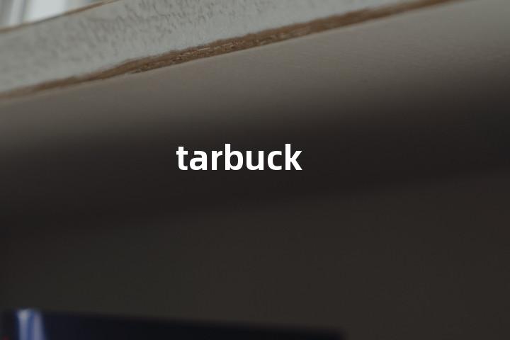 tarbuck单词图解，单词释义场景配图