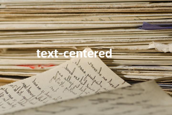 text-centered单词图解，单词释义场景配图