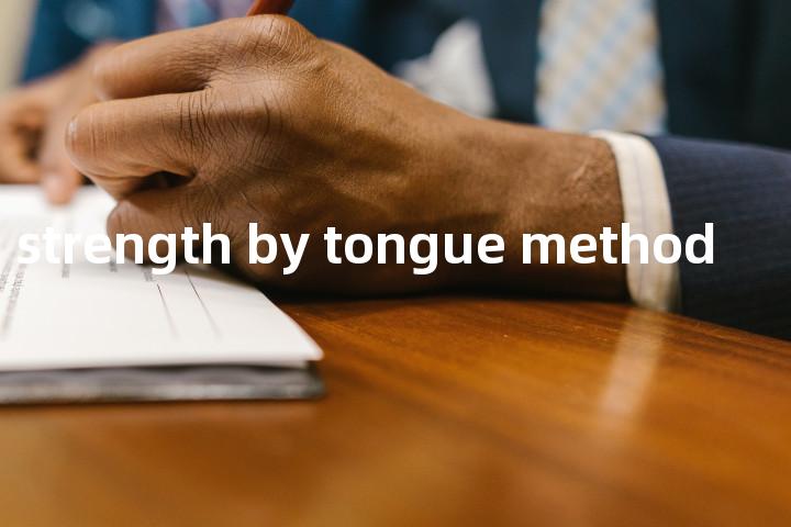 tearing strength by tongue method单词图解，单词释义场景配图