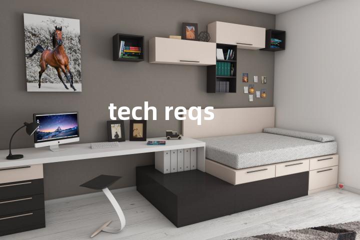 tech reqs单词图解，单词释义场景配图