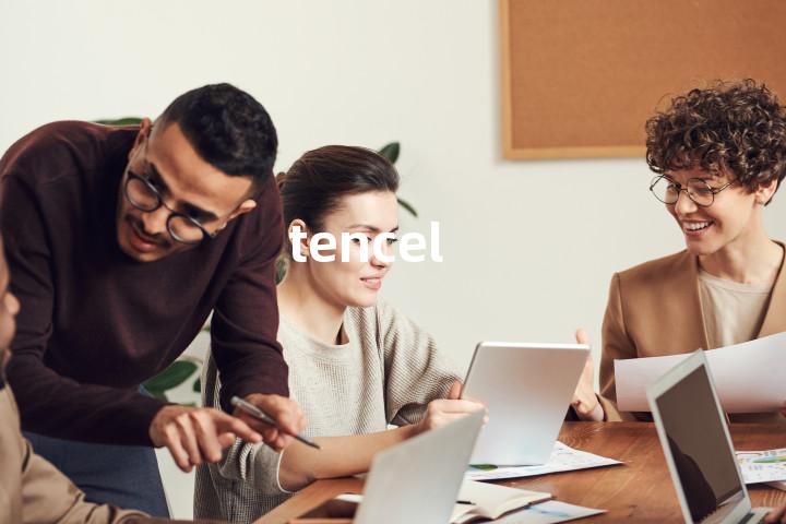 tencel单词图解，单词释义场景配图