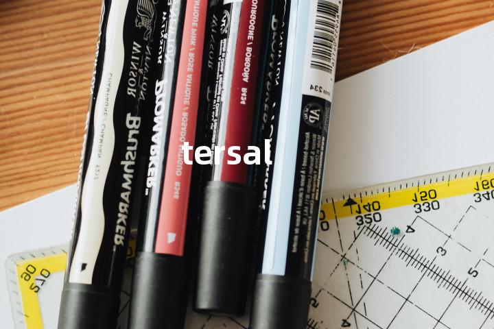 tersal单词图解，单词释义场景配图