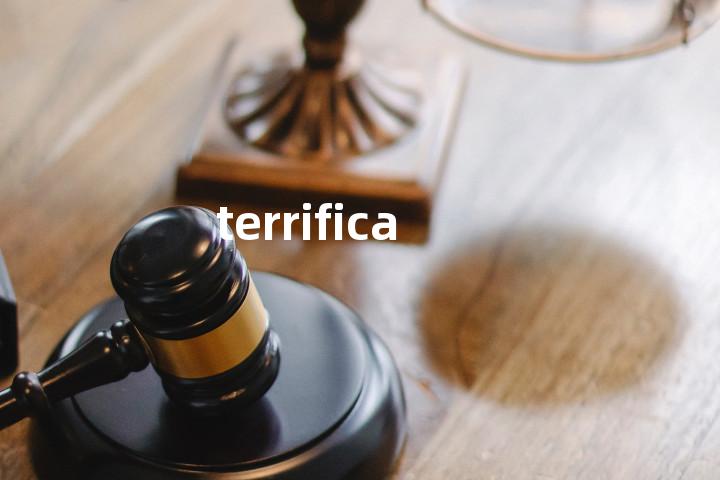 terrifica单词图解，单词释义场景配图