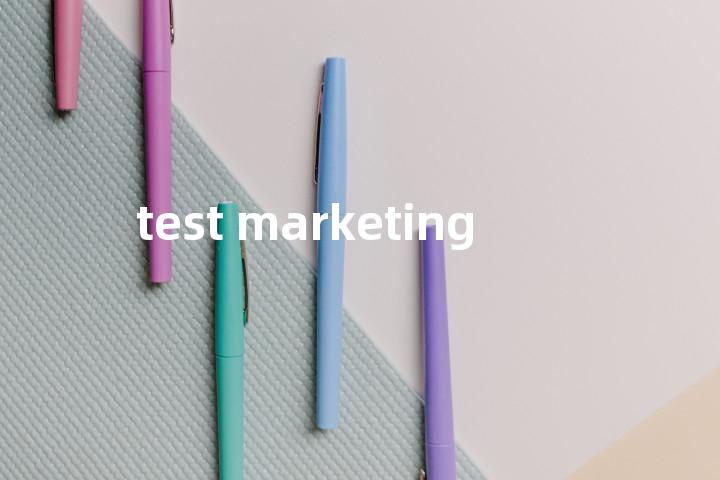 test marketing单词图解，单词释义场景配图
