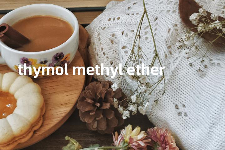 thymol methyl ether单词图解，单词释义场景配图