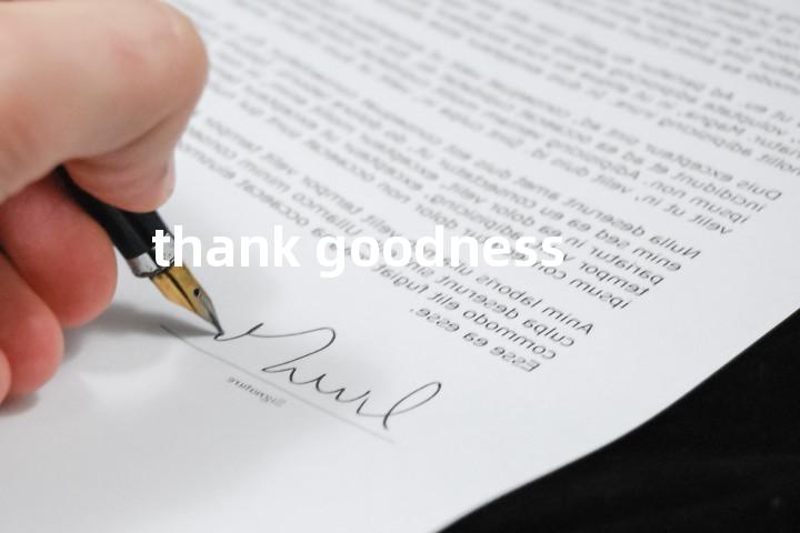 thank goodness单词图解，单词释义场景配图