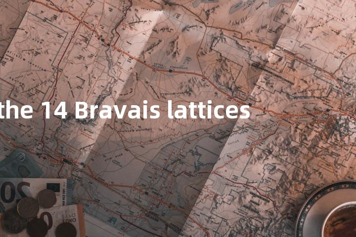 the 14 Bravais lattices单词图解，单词释义场景配图