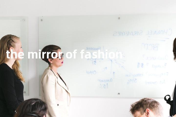 the mirror of fashion单词图解，单词释义场景配图
