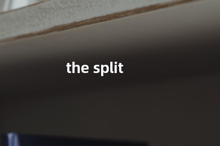 the split单词图解，单词释义场景配图