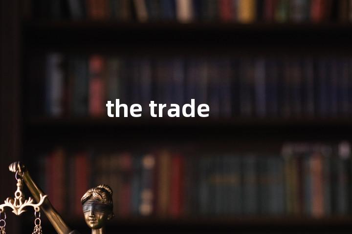 the trade单词图解，单词释义场景配图