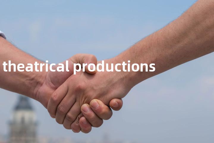 theatrical productions单词图解，单词释义场景配图