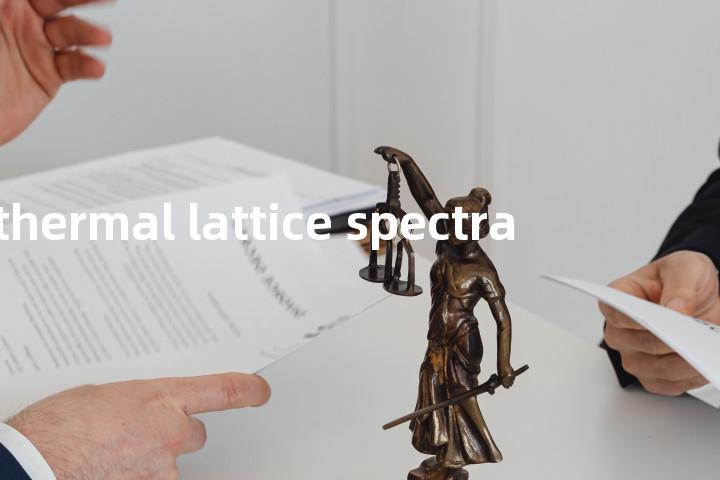 thermal lattice spectra单词图解，单词释义场景配图