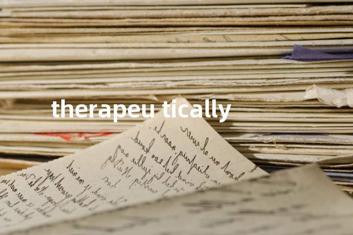 therapeu tically单词图解，单词释义场景配图