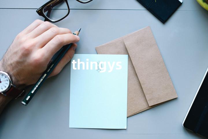 thingys单词图解，单词释义场景配图