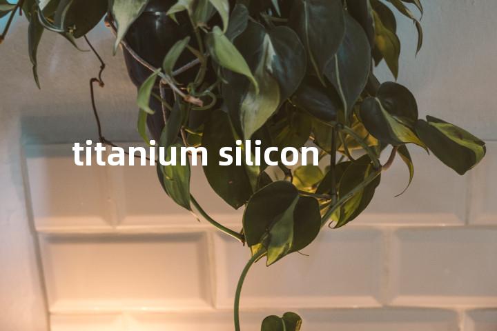 titanium silicon单词图解，单词释义场景配图