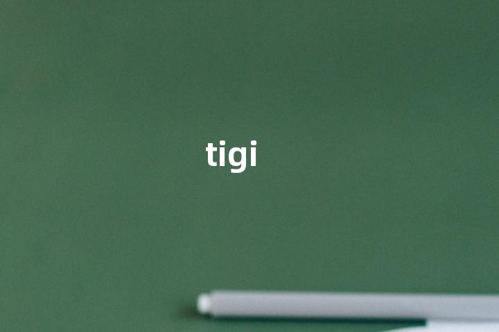 tigi单词图解，单词释义场景配图