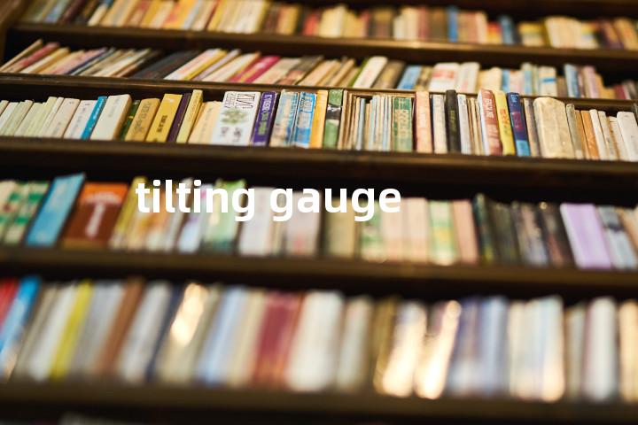tilting gauge单词图解，单词释义场景配图