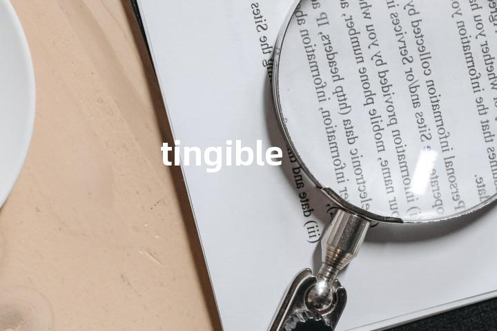 tingible单词图解，单词释义场景配图