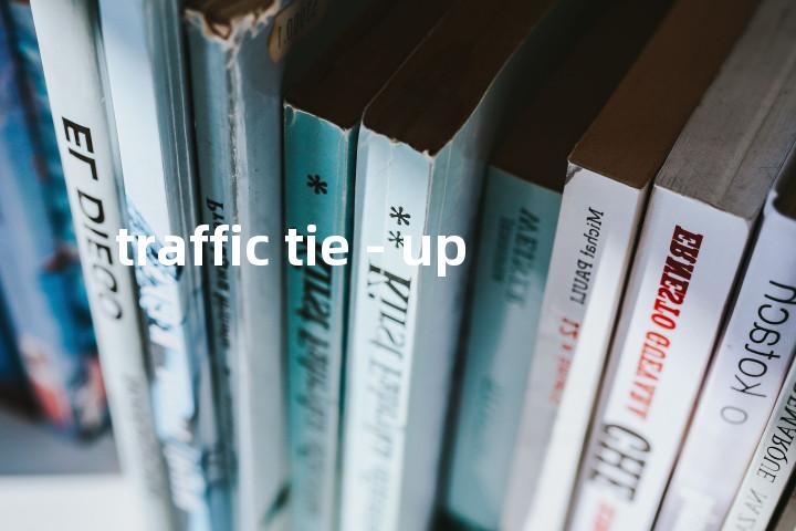 traffic tie - up单词图解，单词释义场景配图