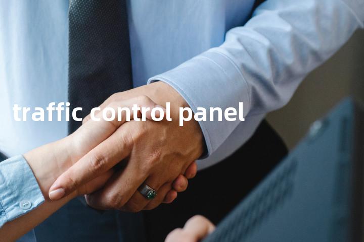 traffic control panel单词图解，单词释义场景配图