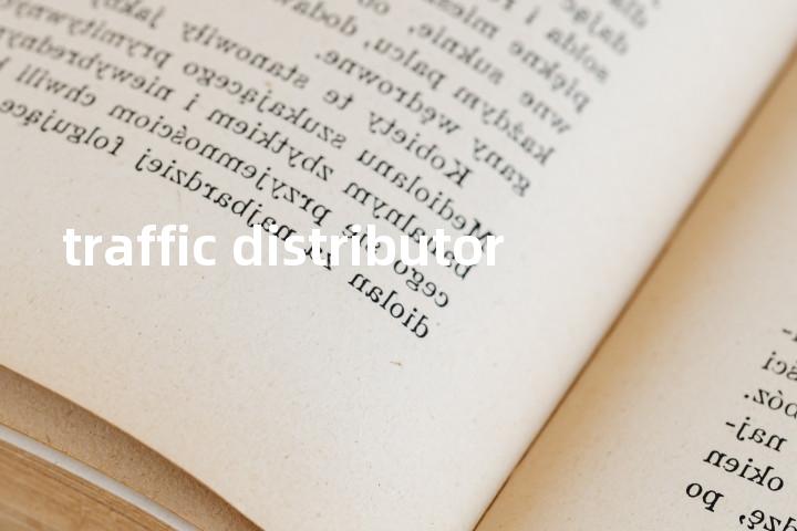 traffic distributor单词图解，单词释义场景配图