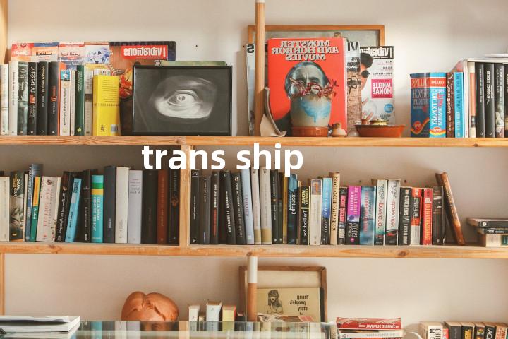 trans ship单词图解，单词释义场景配图