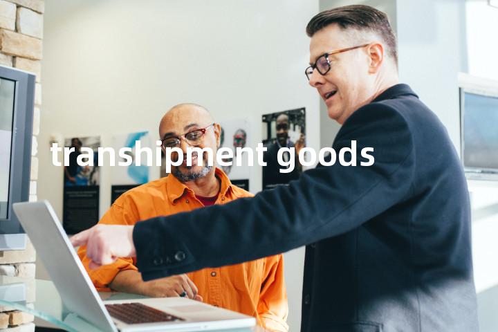 transhipment goods单词图解，单词释义场景配图