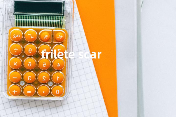 trilete scar单词图解，单词释义场景配图