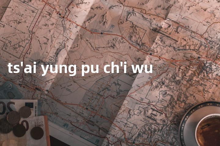 ts'ai yung pu ch'i wu单词图解，单词释义场景配图