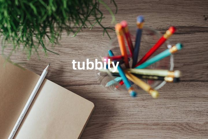 tubbily单词图解，单词释义场景配图