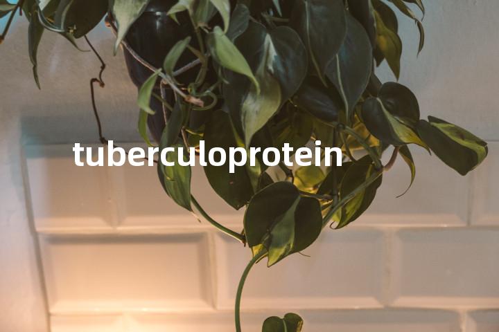 tuberculoprotein单词图解，单词释义场景配图