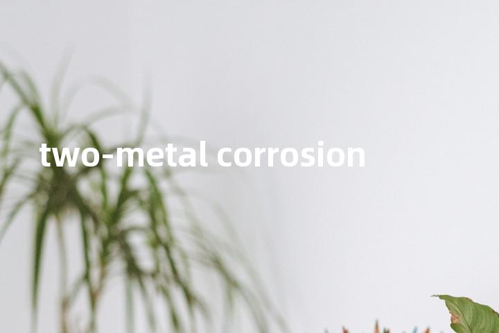 two-metal corrosion单词图解，单词释义场景配图