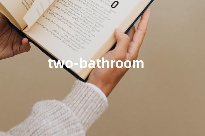 two-bathroom单词图解，单词释义场景配图