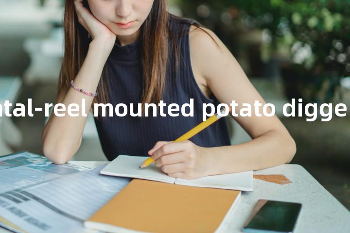 two-horizontal-reel mounted potato digger单词图解，单词释义场景配图