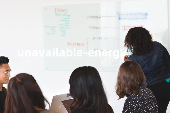 unavailable-energy单词图解，单词释义场景配图