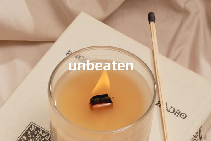 unbeaten