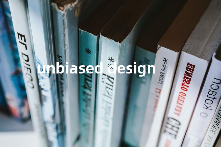 unbiased design单词图解，单词释义场景配图