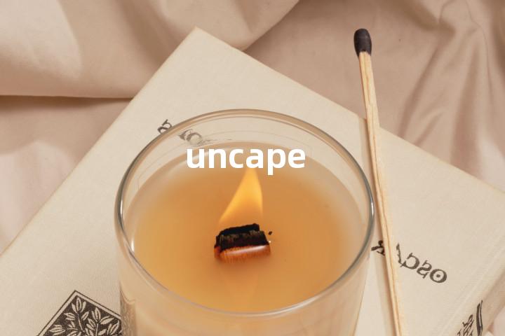 uncape单词图解，单词释义场景配图