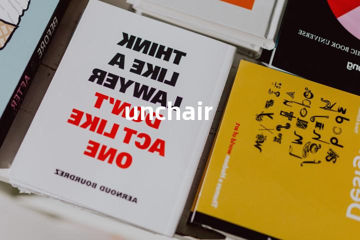 unchair单词图解，单词释义场景配图