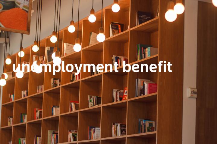 unemployment benefit单词图解，单词释义场景配图