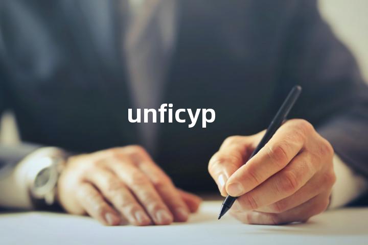 unficyp单词图解，单词释义场景配图