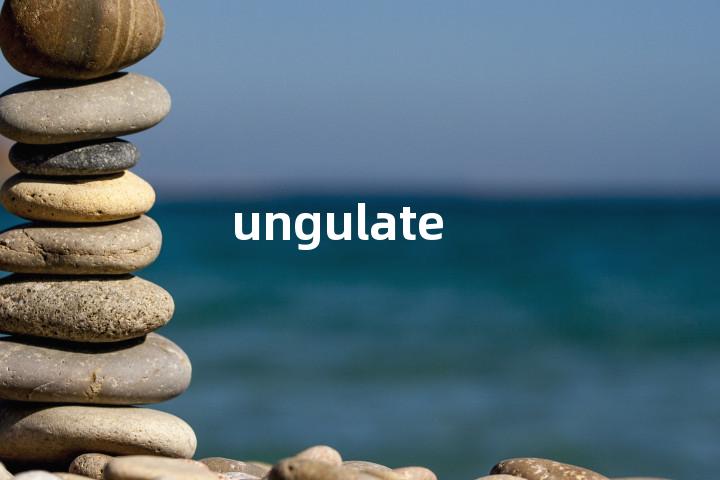ungulate